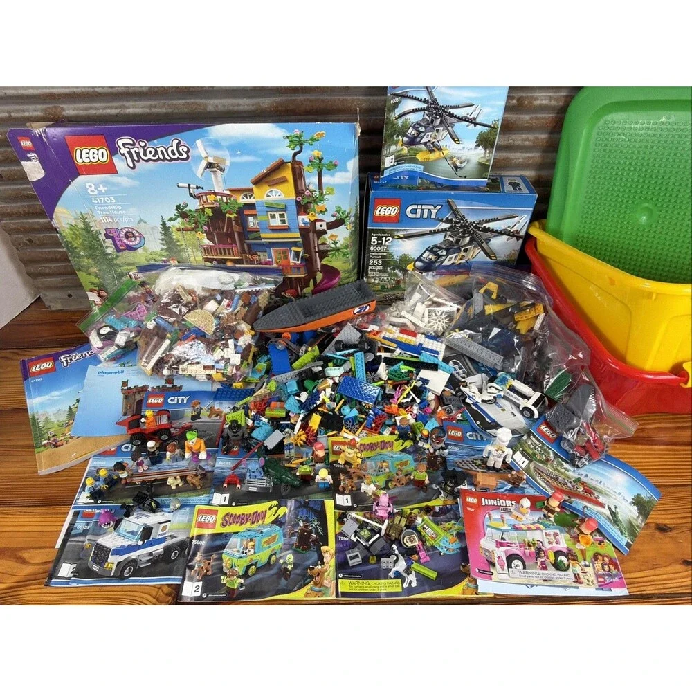 LEGO LOT-Sets (Lego City, Scooby-Doo, Friends Friendship Tree House etc) RETIRED